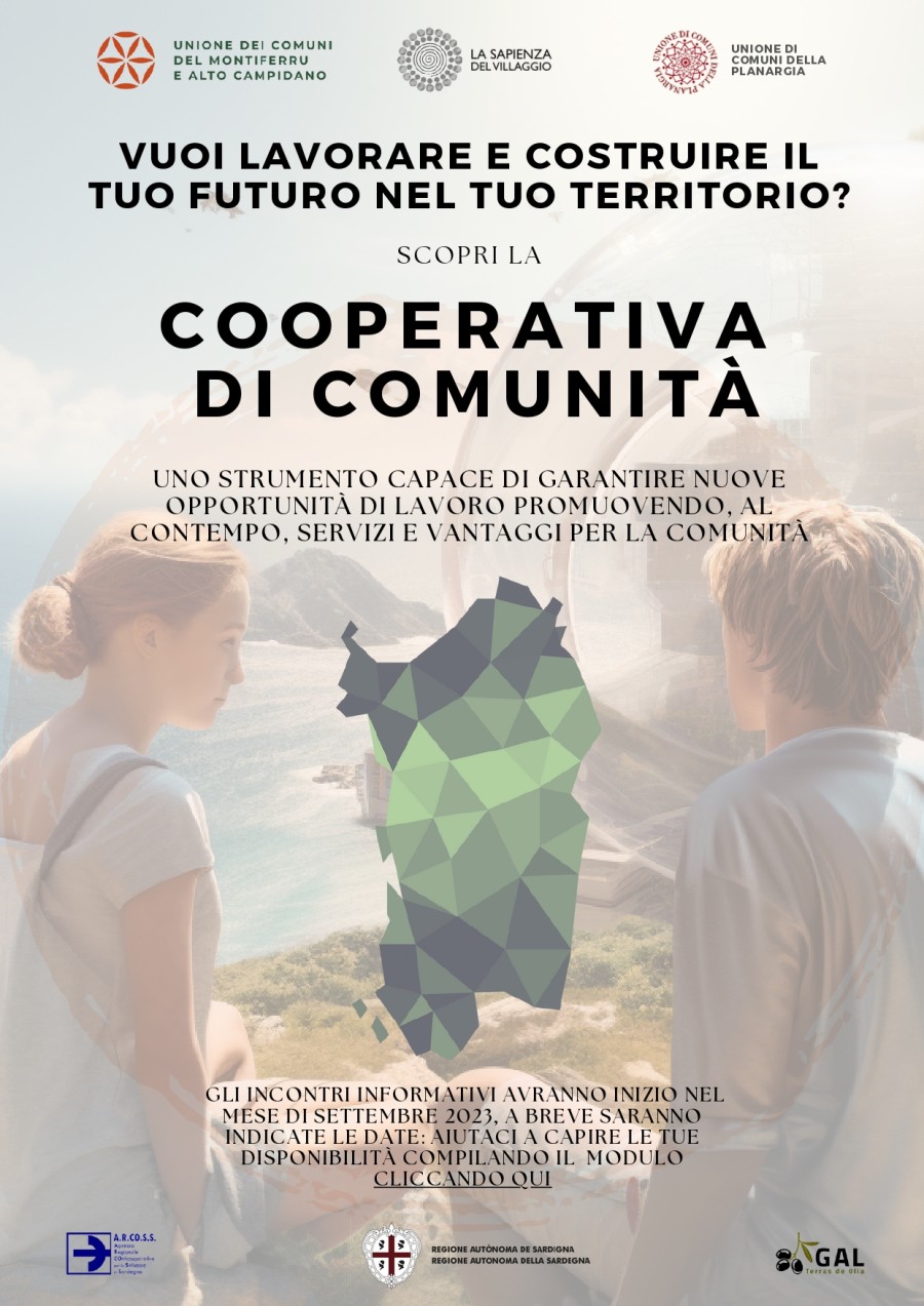 cooperativa di comunità - incontri formativi