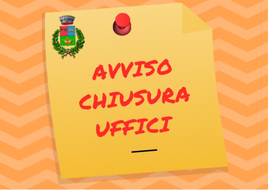 chiusura uffici comunali
