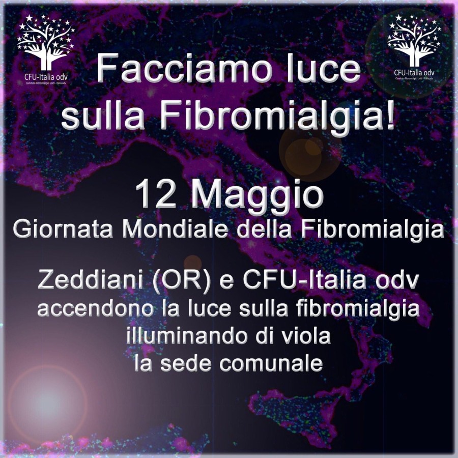 Giornata mondiale fibromialgia 12.05.2023