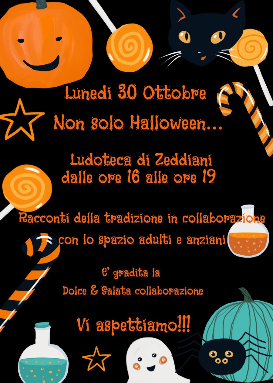 LUDOTECA COMUNALE - NON SOLO HALLOWEEN... 30.10.2023