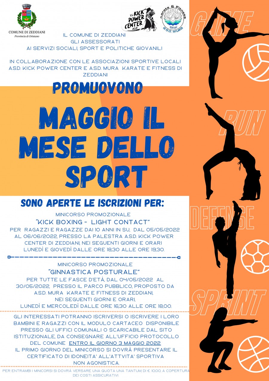 Maggio Il mese dello Sport