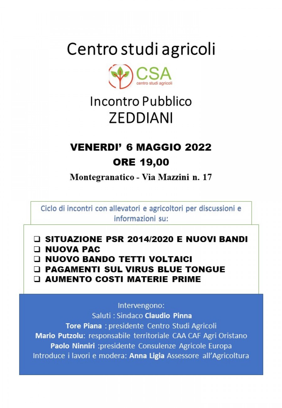 centro studi agricoli 06.05.2022