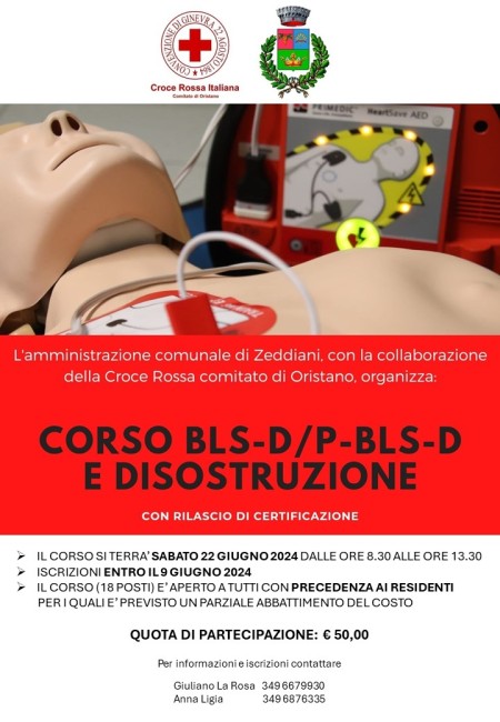 CORSO DI BLS D P BLS D – DISOSTRUZIONE