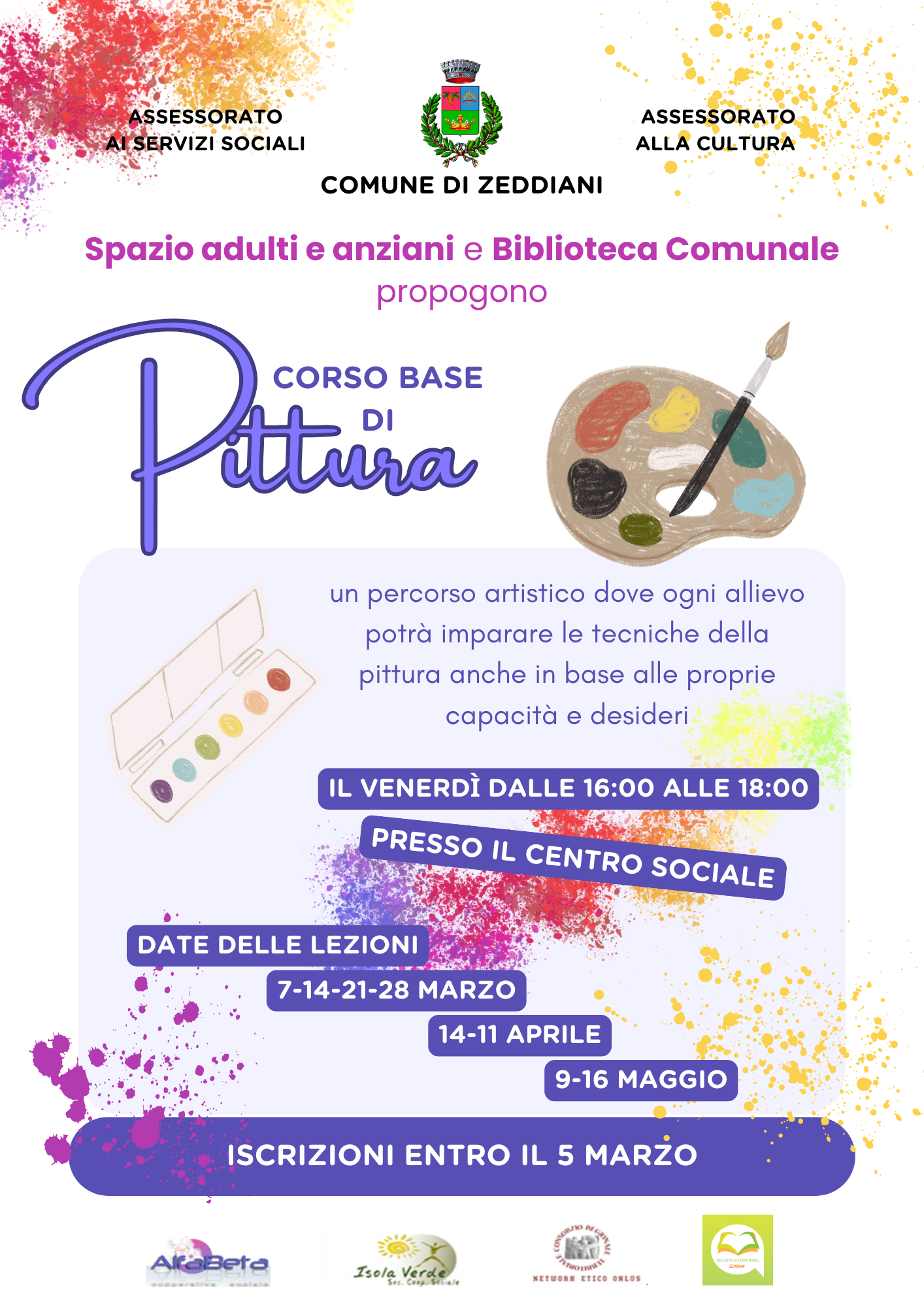 Corso base di pittura