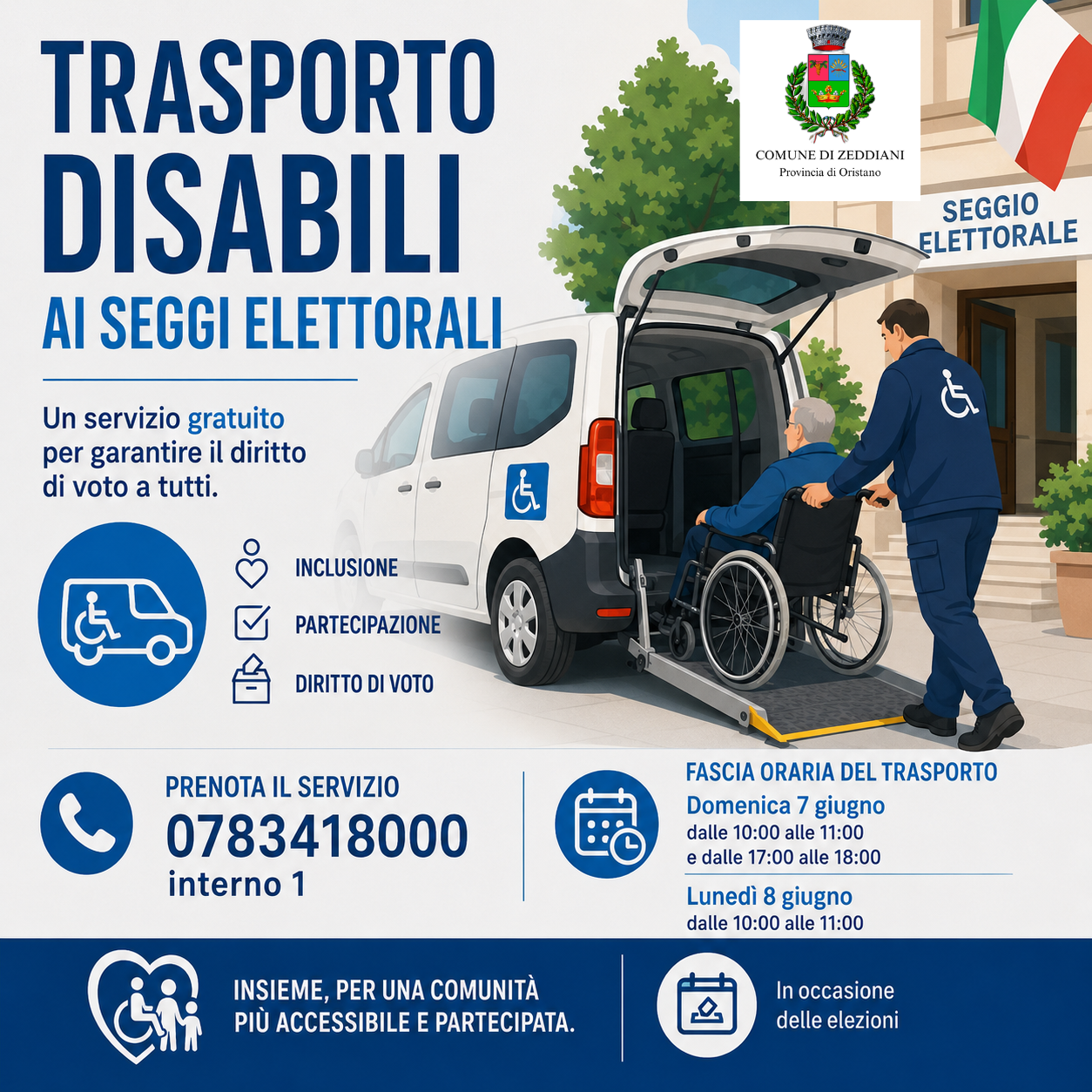 trasporto disabili